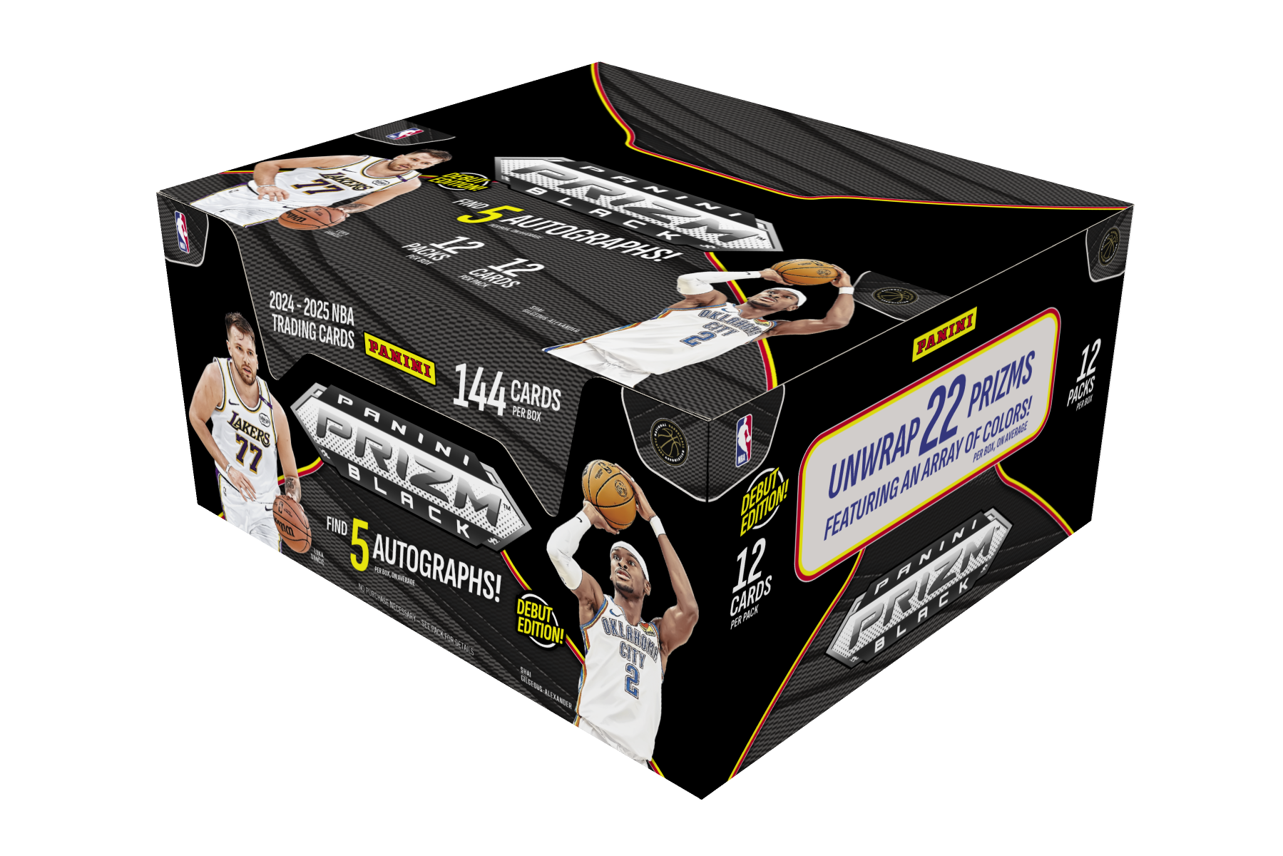 BREAK KINGS - 2024/25 Panini Prizm Black Basketball Hobby Box