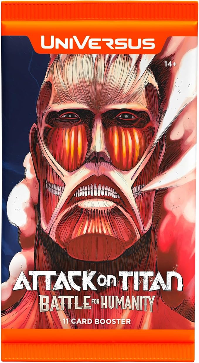 UniVersus: Attack on Titan: Battle for Humanity Booster CARDS LIVE OPENING