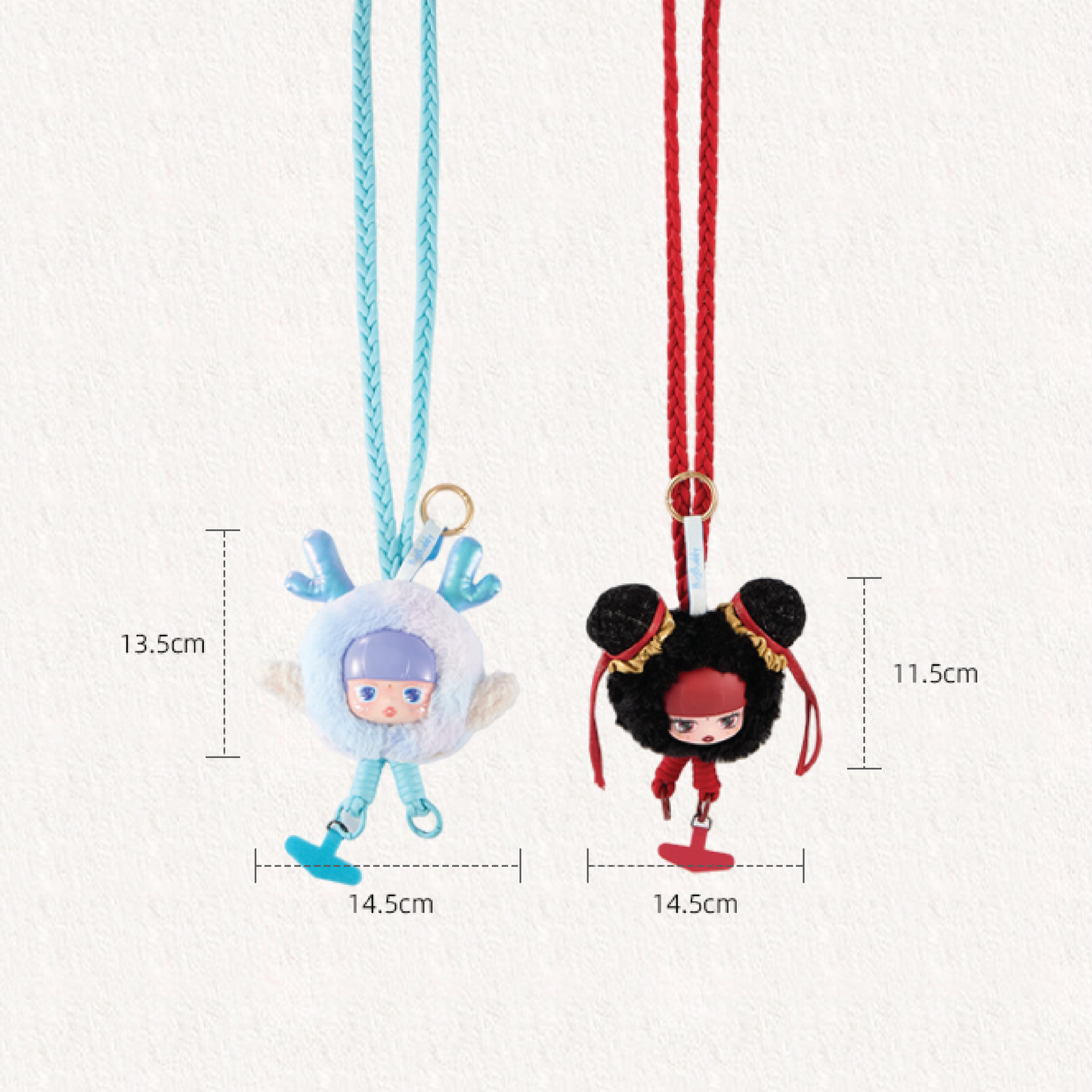 LILISHA Entwined Destinies Phone Strap, Coin Puses, NEZHA