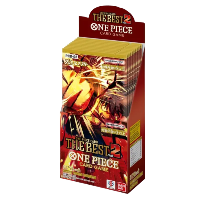 One Piece Japanese PRB02 The Best Best Booster Box