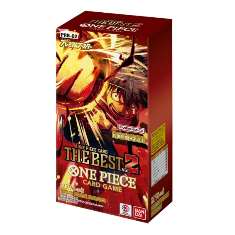 One Piece Japanese PRB02 The Best Best Booster Box