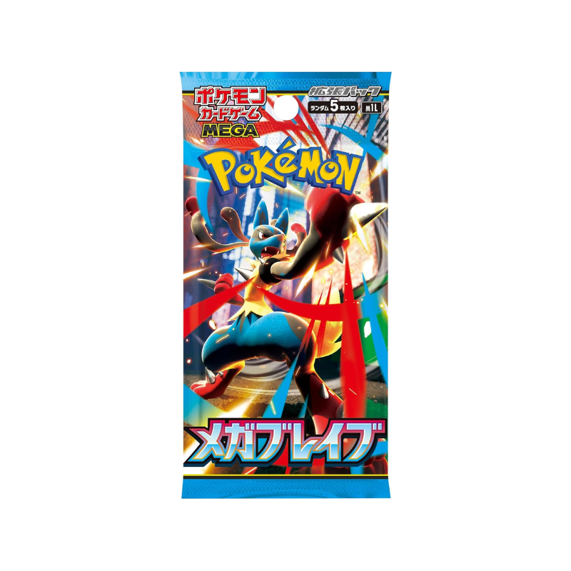 PREORDER Pokemon Japanese M1L Mega Brave and M1S Mega Symphonia Booster Box