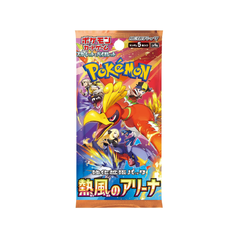 Pokemon Japanese SV9a Hot Wind Arena Booster Box
