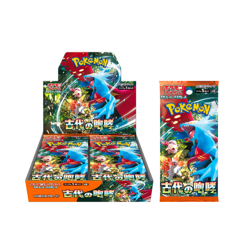 Pokemon Japanese Ancient Roar & Future Flash Booster Box