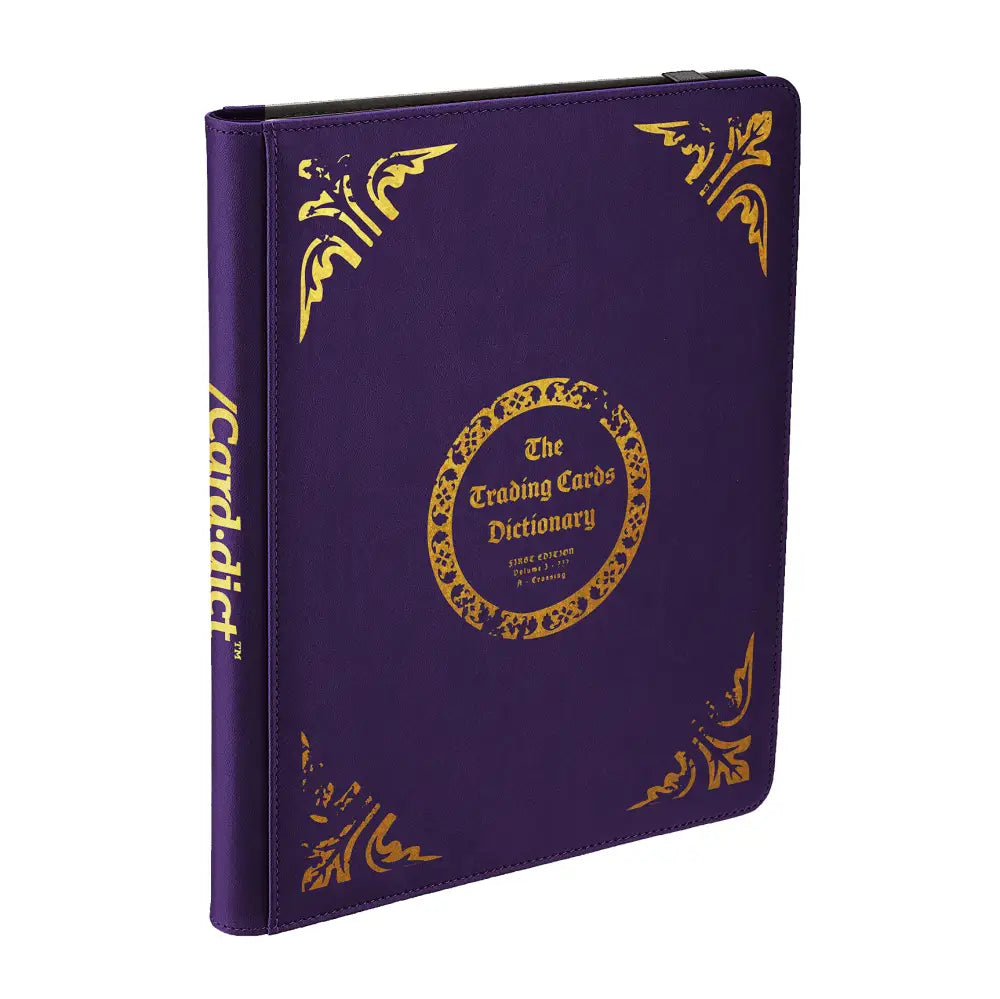 /Card·dict™ Pu Leather 9 Pocket Binder Legacy Series Carddict Card Games Accessories
