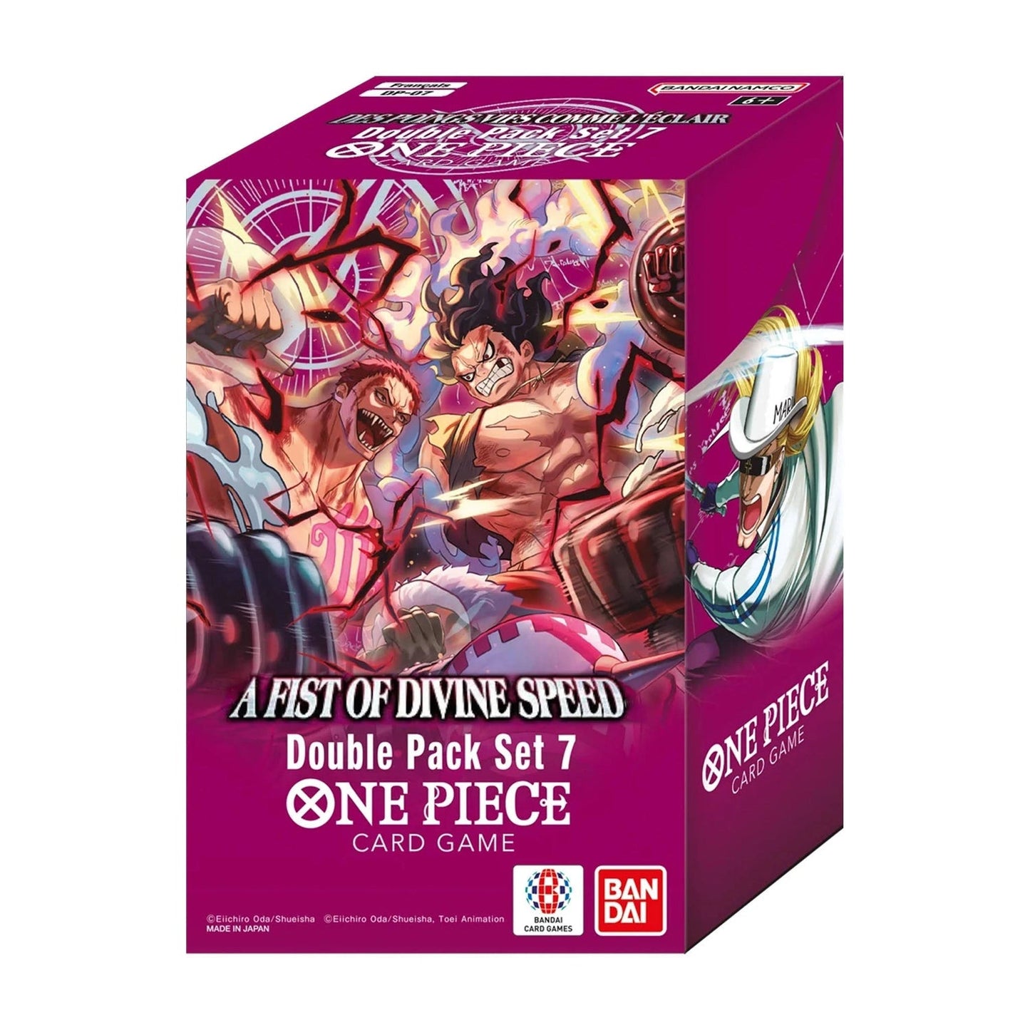 One Piece English Double Pack Set Volume 7 A Fist of Divine Speed OP11 CARDS LIVE OPENING
