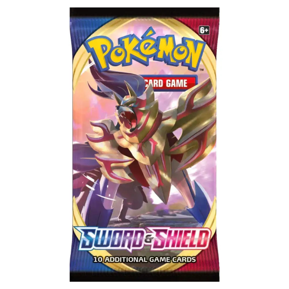 Sword & Shield Booster Pack (Opened On Live) Card Games