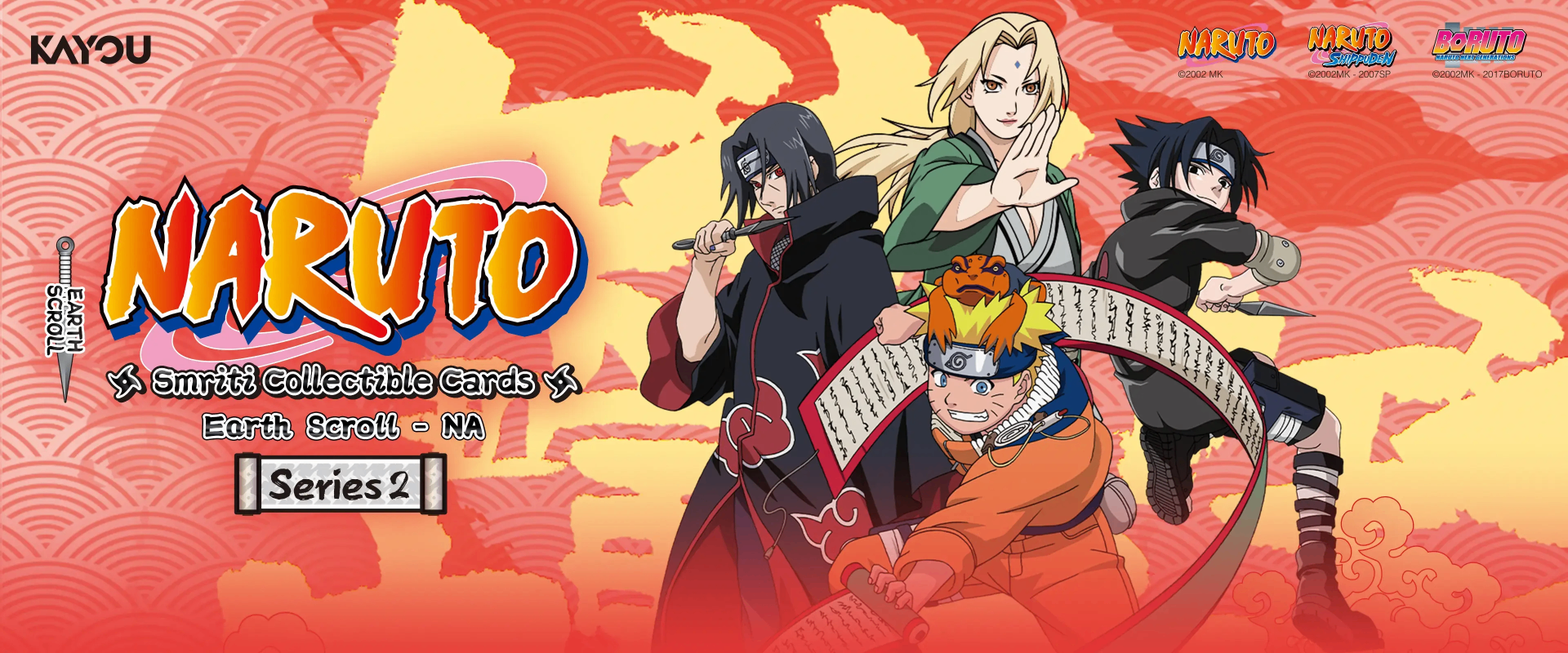 Official KAYOU Collectible Cards — Naruto and more| Crossing TCG