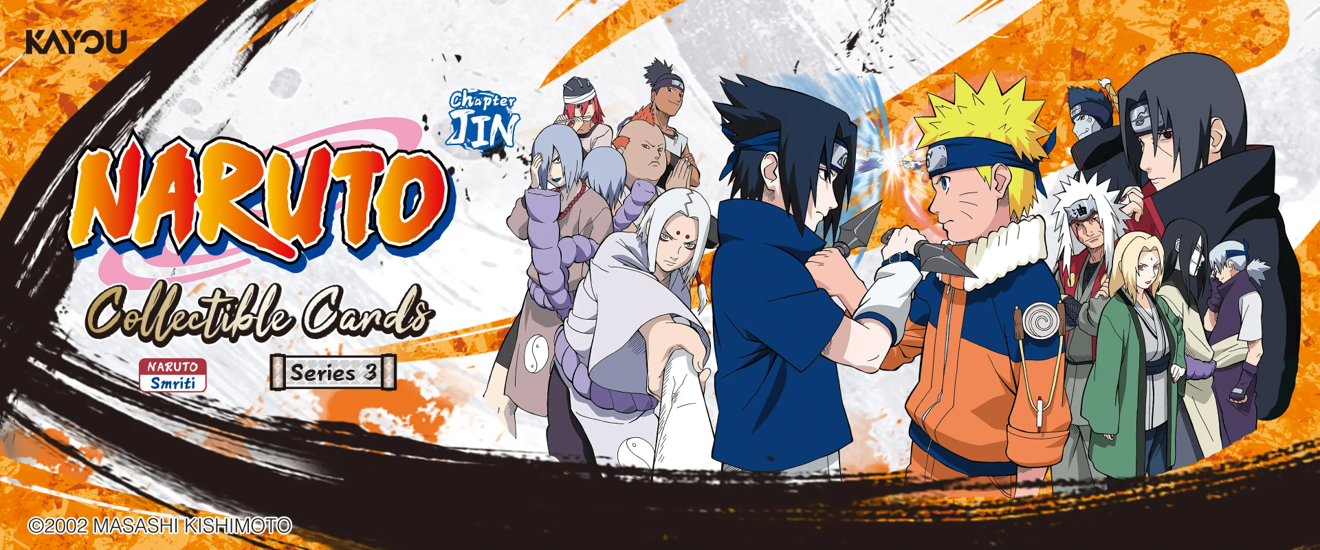 Official KAYOU Collectible Cards — Naruto and more| Crossing TCG 