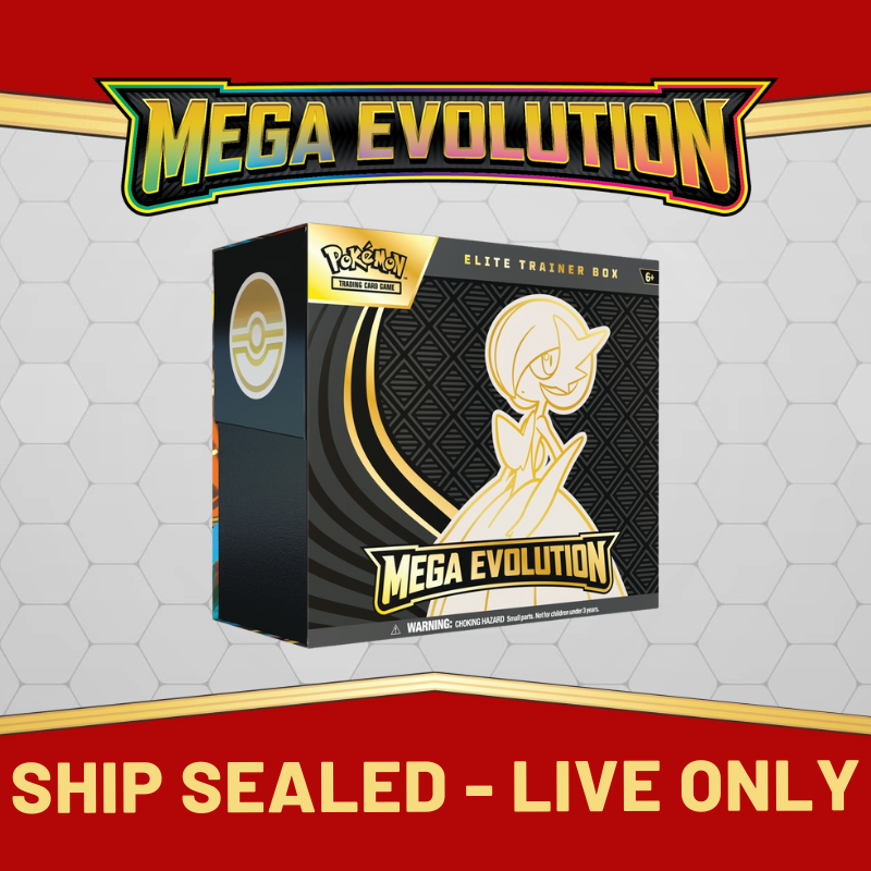 [SEALED] Pokemon English ME1 Mega Lucario & Gardevoir Elite Trainer Box