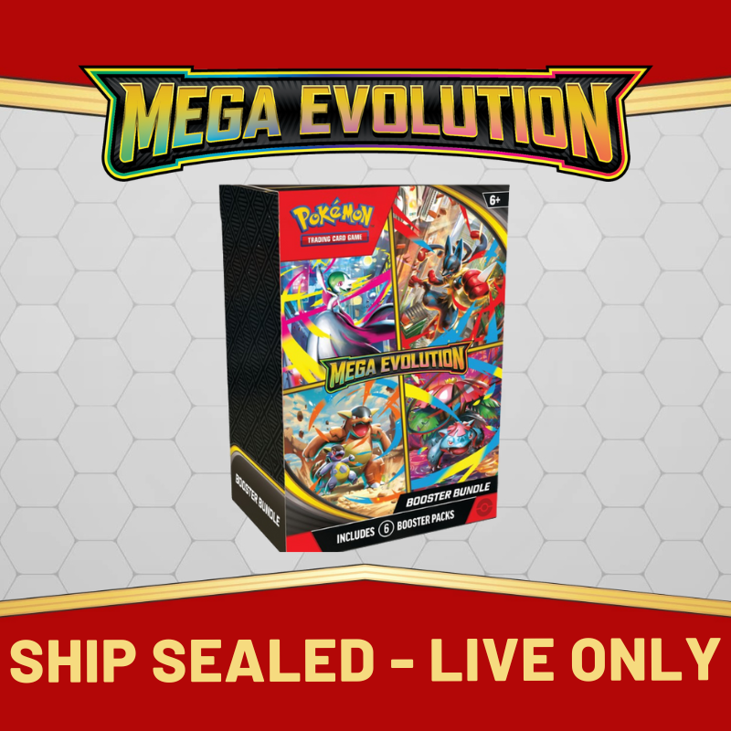 [SEALED] Pokemon English ME1 Mega Evolution Booster Bundle