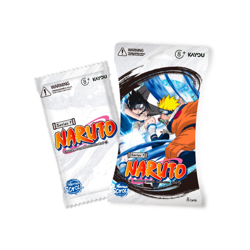 PREORDER KAYOU NARUTO - Smriti Collectible Card - Heaven Scroll - Display