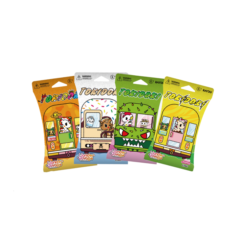 PREORDER KAYOU tokidoki - Wonder Voyage Collection Cards - Roaming Edition - Display
