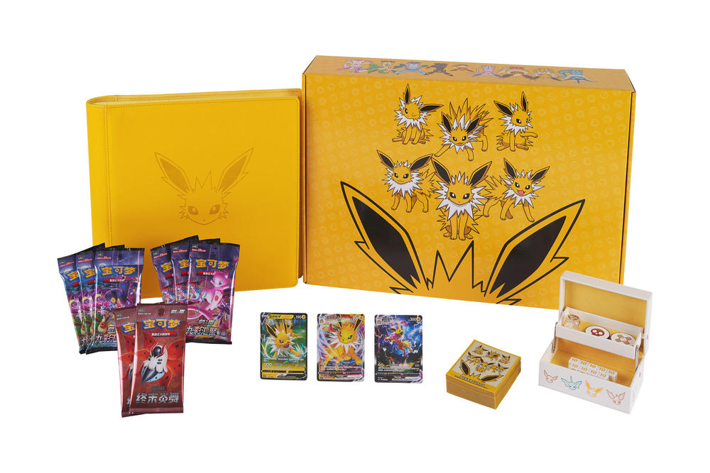 [SEALED]Pokemon Simplified Chinese 2024 Eevee GX Gift Box - Jolteon/Vaporeon/Flareon