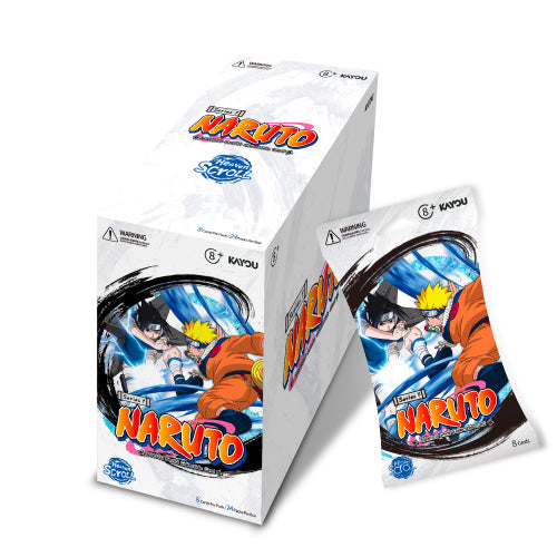 PREORDER KAYOU NARUTO - Smriti Collectible Card - Heaven Scroll - Display