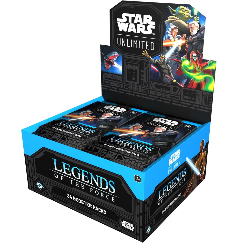 Star Wars Unlimited Legends of the Force Booster Box CARD LIVE OPENING