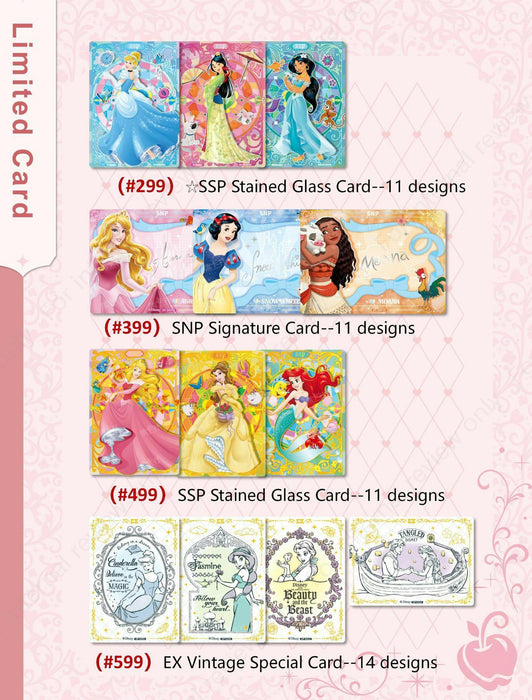 Card.Fun Disney Princess Magic Fairy Tale Series Trading Cards Hobby Box