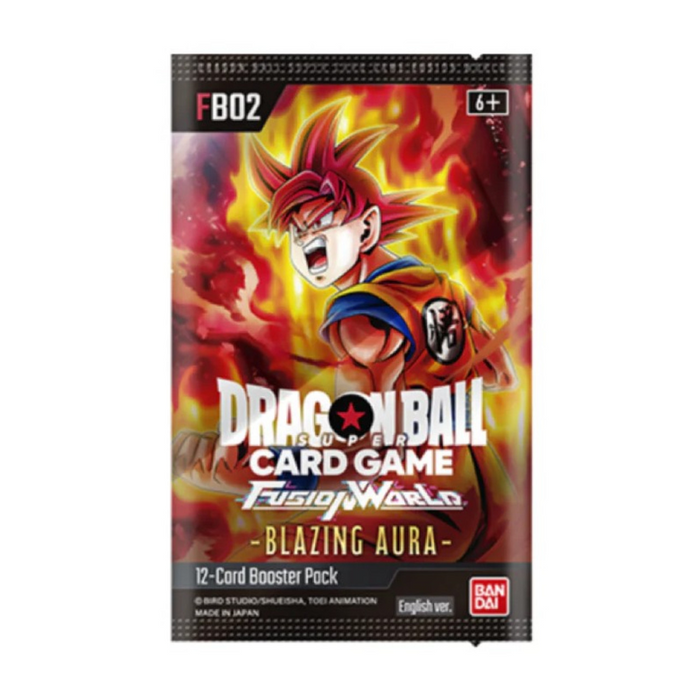 BANDAI Dragon Ball Super FB02 EN Fusion World Blazing Aura CARDS LIVE OPENING @ANITCG