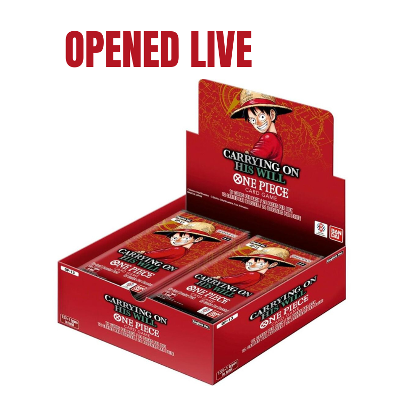 [LIVE OPENING]One Piece English OP13 Carrying On His Will Booster
