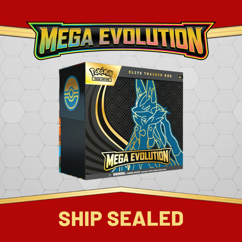 [SEALED] Pokemon English ME1 Mega Lucario & Gardevoir Elite Trainer Box