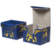 /Card·dict™ Pu Leather Deck Box Alpha Blue