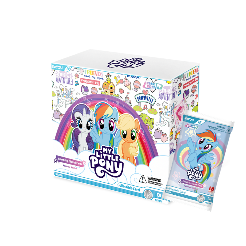 KAYOU My Little Pony Friendship Eternal Cards - Rainbow Edition English Series 1 - Display Box