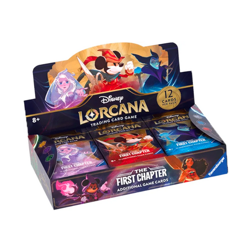 Lorcana Tcg: The First Chapter Booster Pack And Box Cards Live Opening Card Games