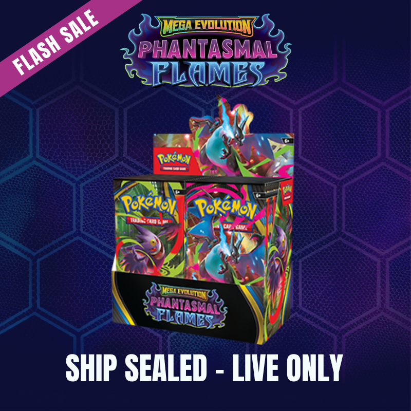 [SEALED]Pokemon English ME02 Phantasmal Flames Booster Box