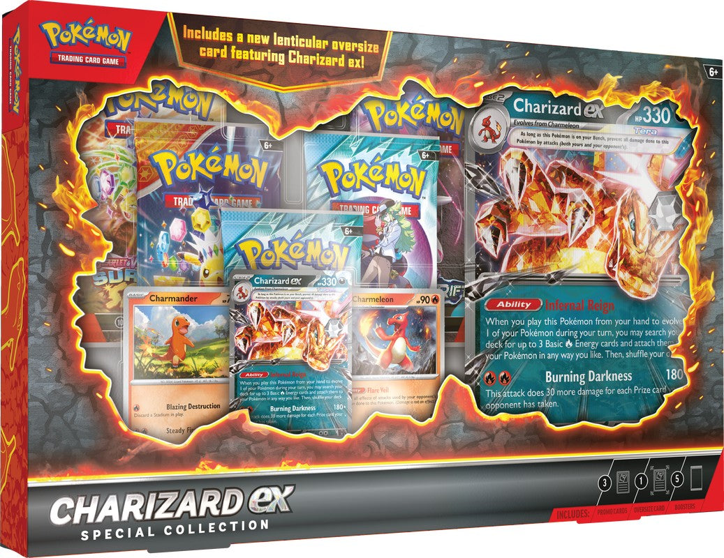 Pokemon English Charizard ex Special Collection CARDS LIVE OPENING