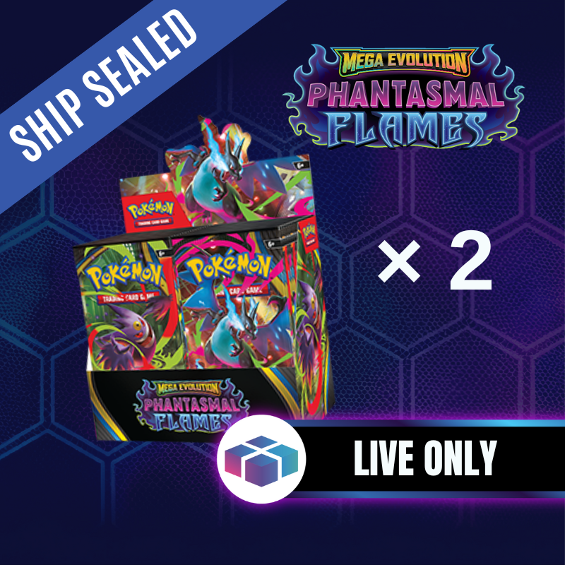 [SEALED]Pokemon English ME02 Phantasmal Flames Booster