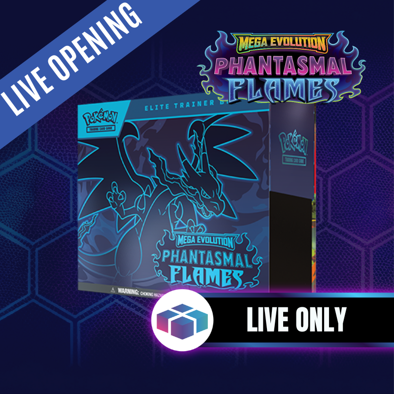 [Steve Open]Pokemon English ME02 Phantasmal Flames Elite Trainer Box