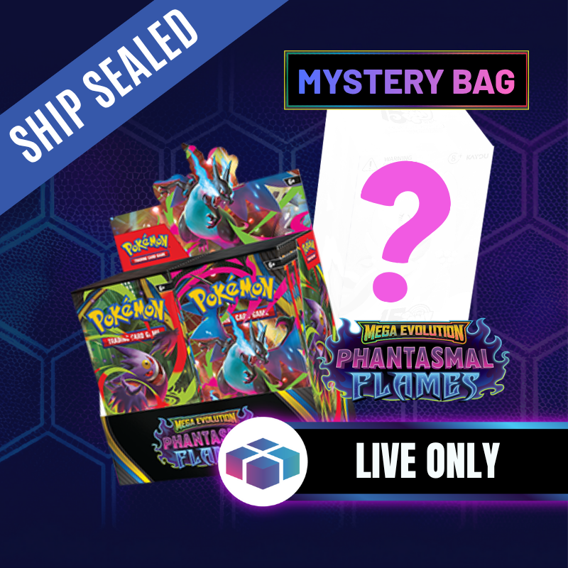 [SEALED]Pokemon English ME02 Phantasmal Flames Mystery Bag