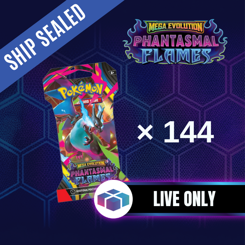 [SEALED]Pokemon English ME02 Phantasmal Flames Booster Case