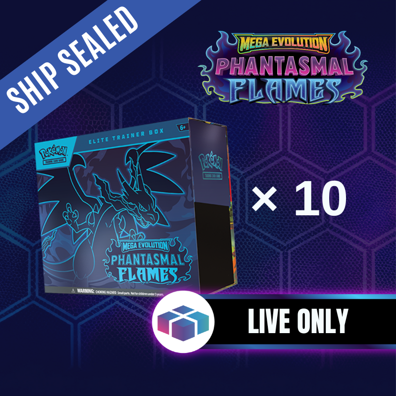 [SEALED]Pokemon English ME02 Phantasmal Flames Booster Case