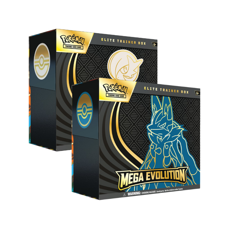 [SEALED] Pokemon English ME1 Mega Lucario & Gardevoir Elite Trainer Box