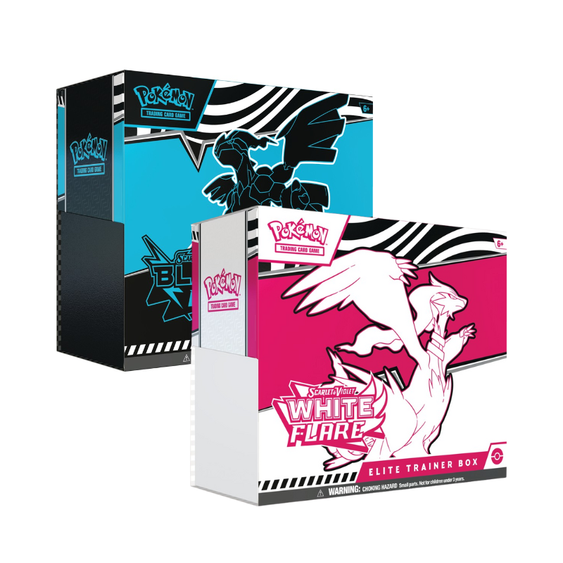 [LIVE OPENING]Pokemon English SV10.5 Black Bolt & White Flare Elite Trainer Box