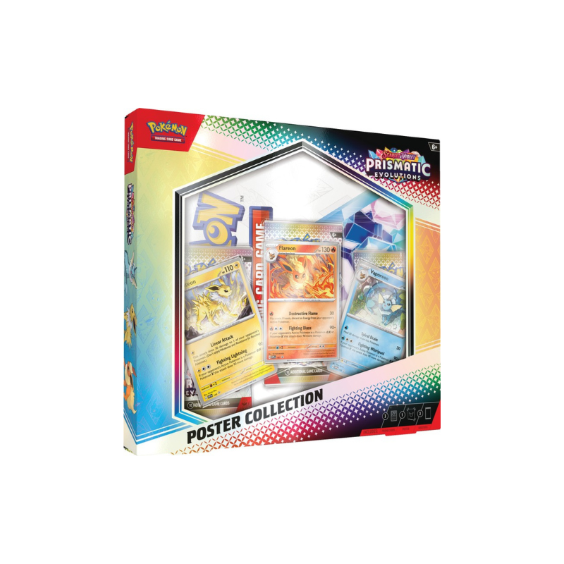 Pokemon English SV8.5 Prismatic Evolutions Elite Trainer Box and Collection Boxes CARDS LIVE OPENINIG