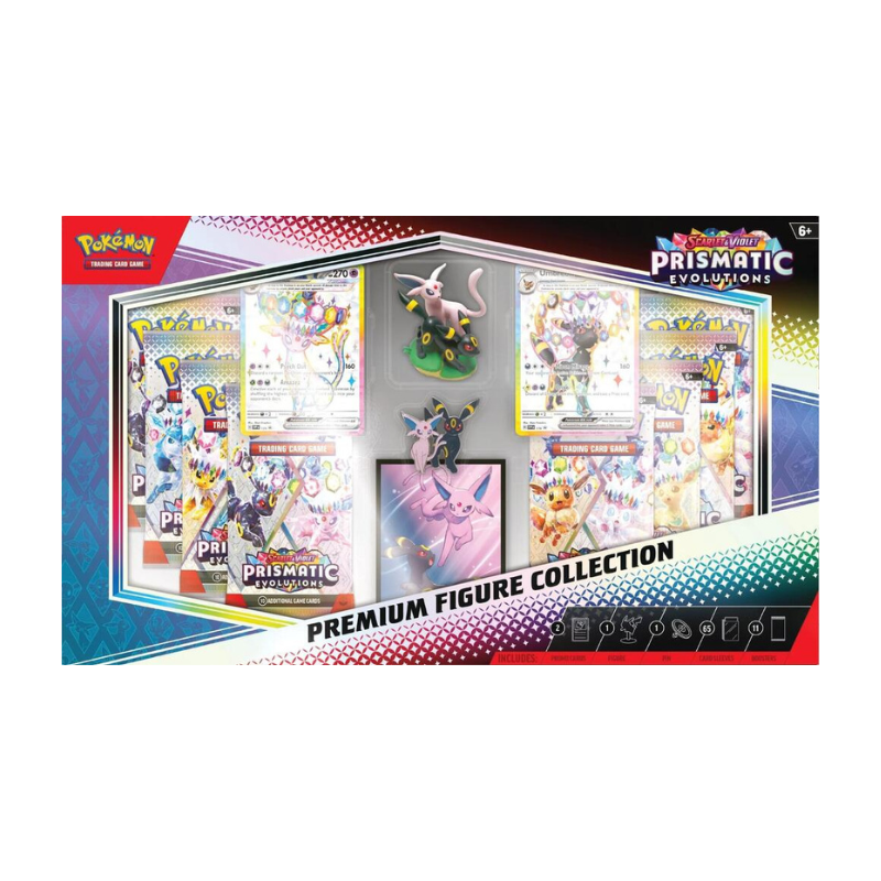 [SEALED]Pokemon English Prismatic Evolutions Premium Figure Collection Box