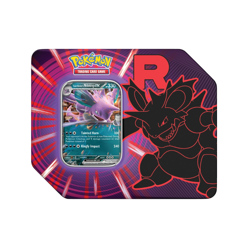 [LIVE OPENING]Pokemon English Team Rocket Tin