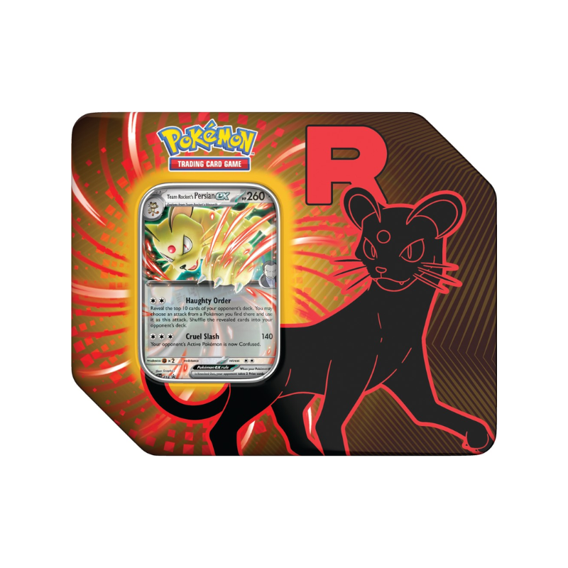[LIVE OPENING]Pokemon English Team Rocket Tin