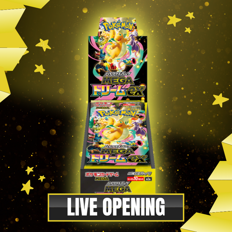 [LIVE OPENING]Pokemon M2A Japanese Mega Dream Ex High Class Booster Box