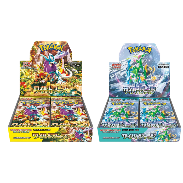 Pokemon Wild Force & Cyber Judge JP CARDS LIVE OPENING