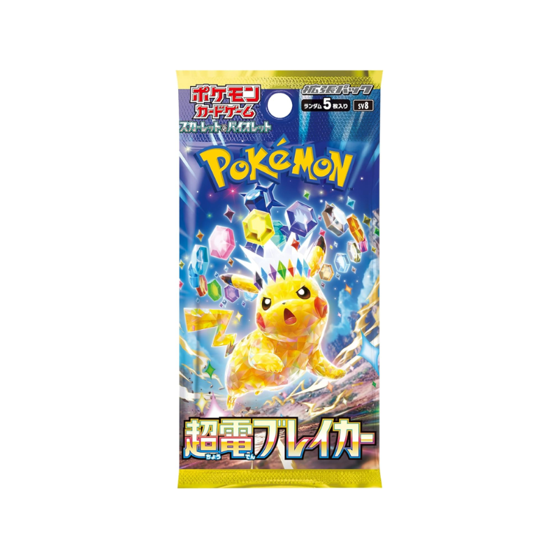 [SEALED]Pokemon Japanese SV8 Super Electric Breaker Booster