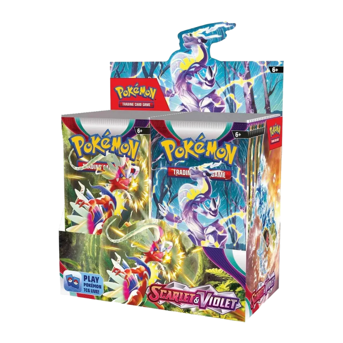 Pokemon Scarlet and Violet Booster CARDS LIVE OPENING @ANITCG