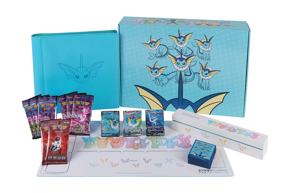 [SEALED]Pokemon Simplified Chinese 2024 Eevee GX Gift Box - Jolteon/Vaporeon/Flareon