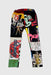 Aoki1Of1 Dimmak Pop Culture Patchwork Pants #866