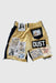 Aoki1Of1 Dust Of Gods Status Yellow Sweat Shorts #840