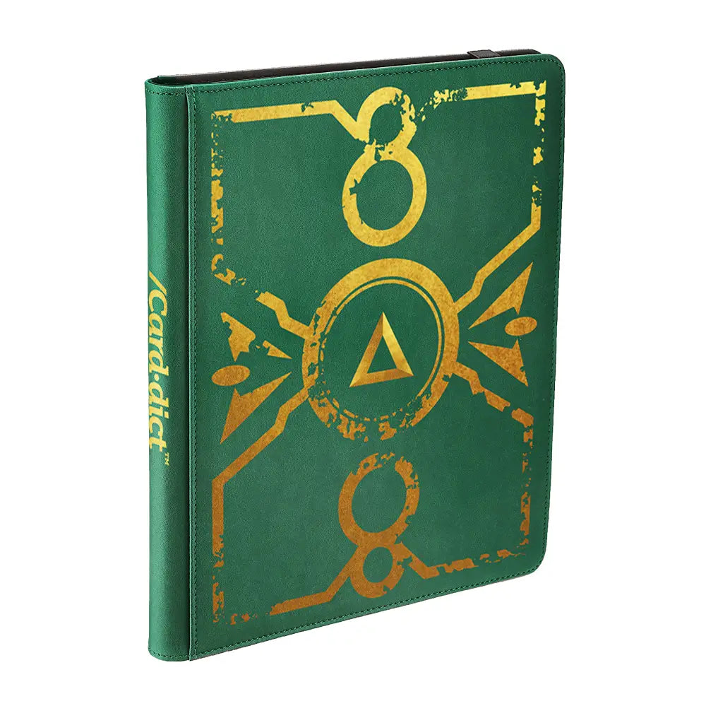 /Card·dict™ Pu Leather 9 Pocket Binder Legacy Series Delta Emerald Card Games Accessories