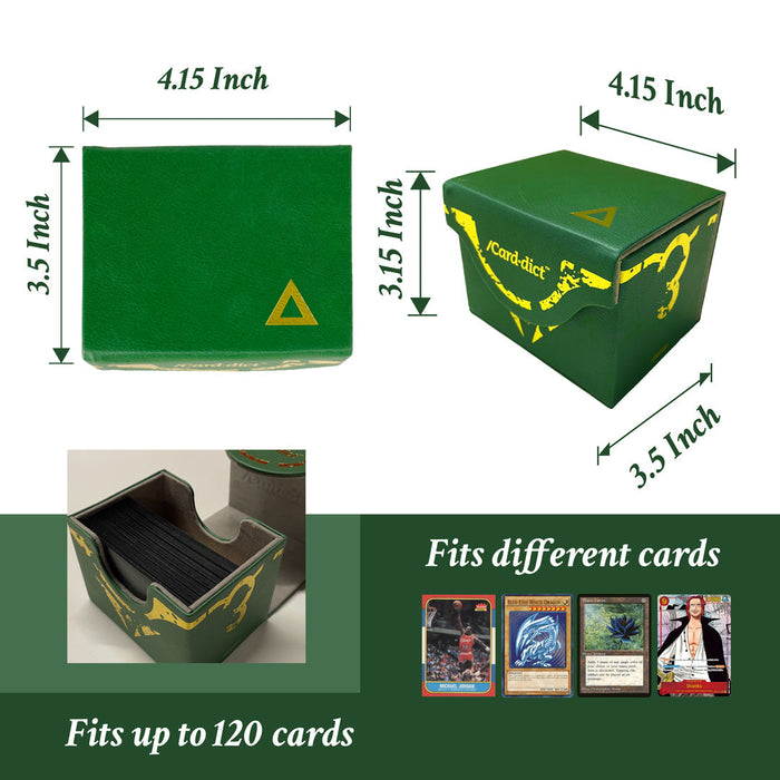 /Card·dict™ Pu Leather Deck Box Delta Green