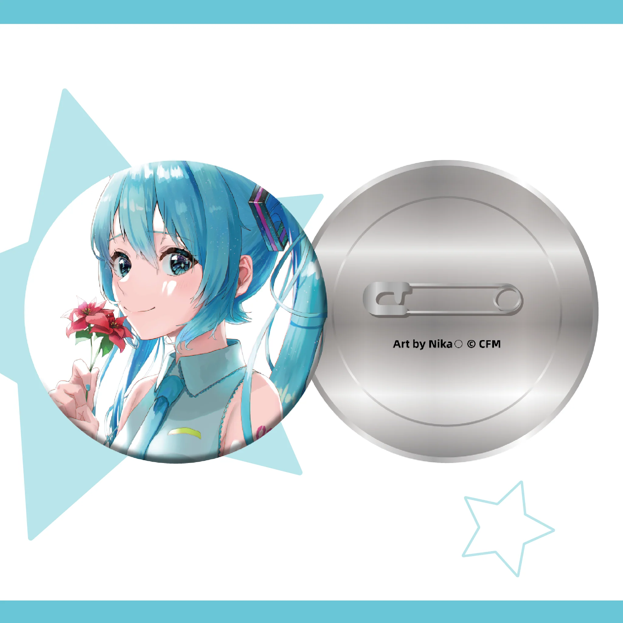 Hatsune Miku Piapro Can Badge 5PCS Set
